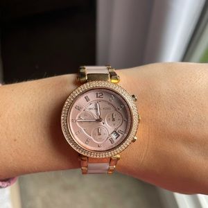 Rose Gold Michael Kors Watch